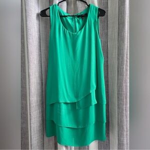 BCBG‎ MAX AZRIA EMERALD HALEY SLEEVELESS DRESS WQR63E06/M783A SZ 4